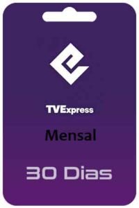 Código de Recarga Tv Express Mensal 30 dias